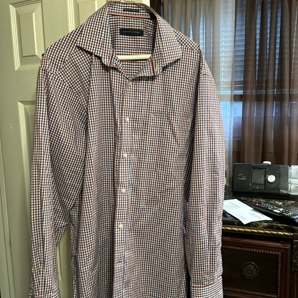 Tommy Hilfiger plaid shirt